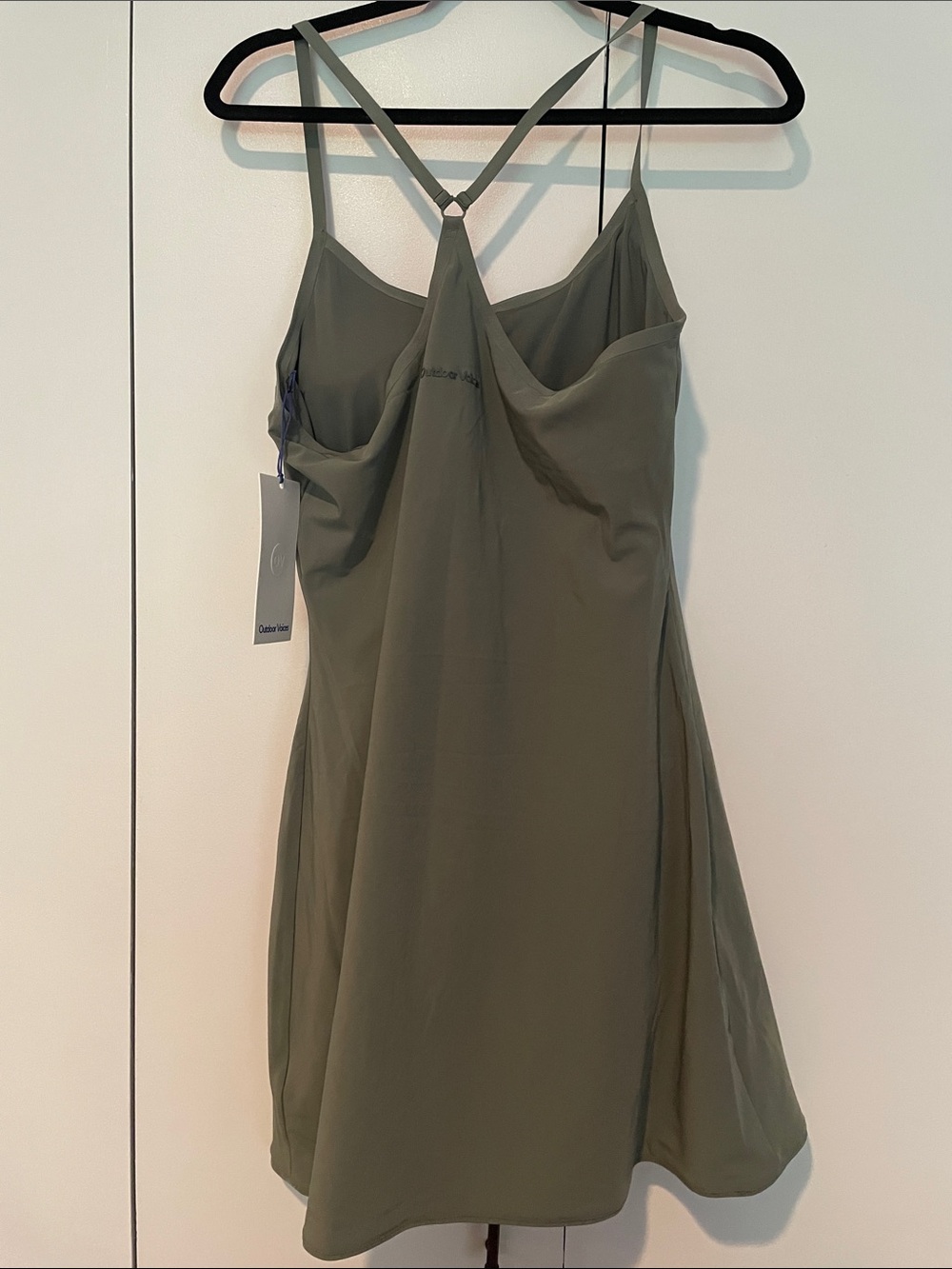 Outdoor Voices Olive Green Mini Dress - Picture 2 of 4